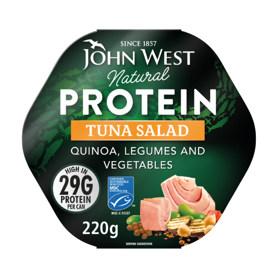 Tuna Salad with Quinoa, Legumes & Vegetables 220g