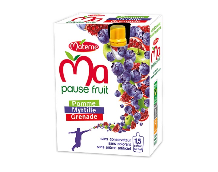 Pomme Myrtille Grenade