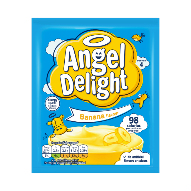 Angel Delight Banana Instant Dessert Mix 59g