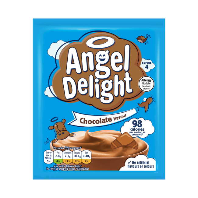 Angel Delight Chocolate Instant Dessert Mix 59g
