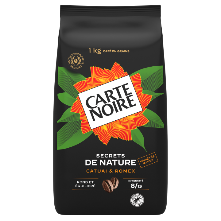 CARTE NOIRE GRAINS SECRETS DE NATURE CATUAI & ROMEX