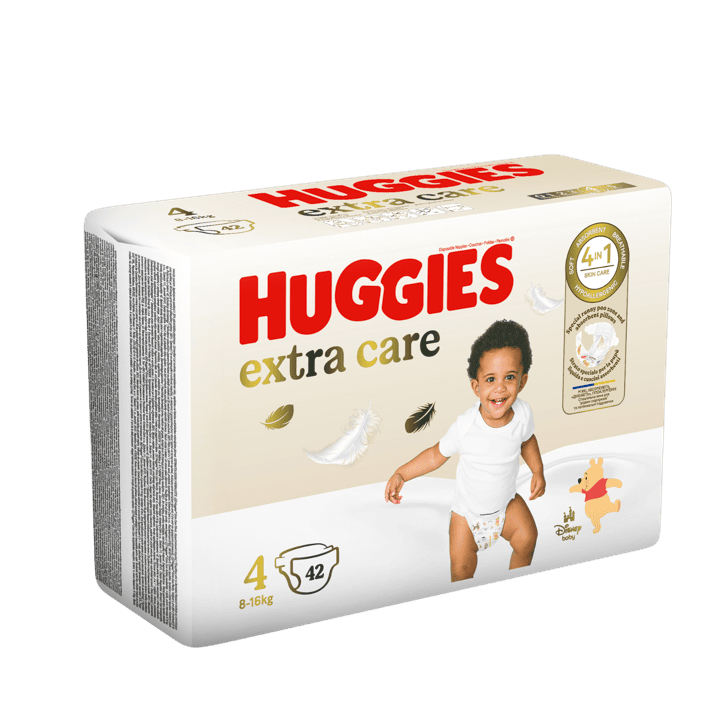 Couches Huggies Extra Care taille 4