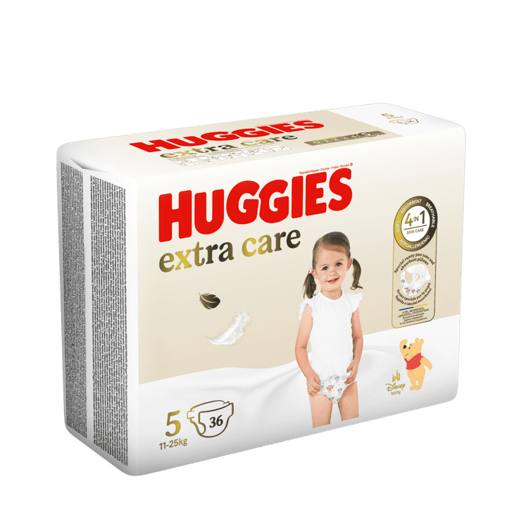 Couches Huggies Extra Care taille 5