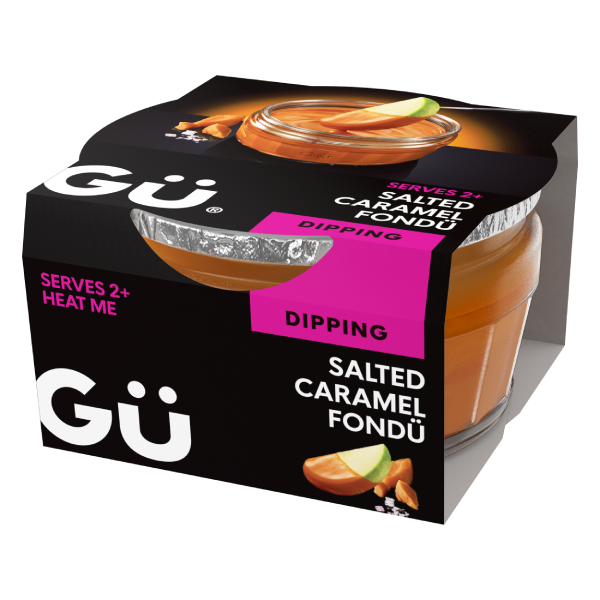 Gü Salted Caramel Fondu Dipping Dessert 80g