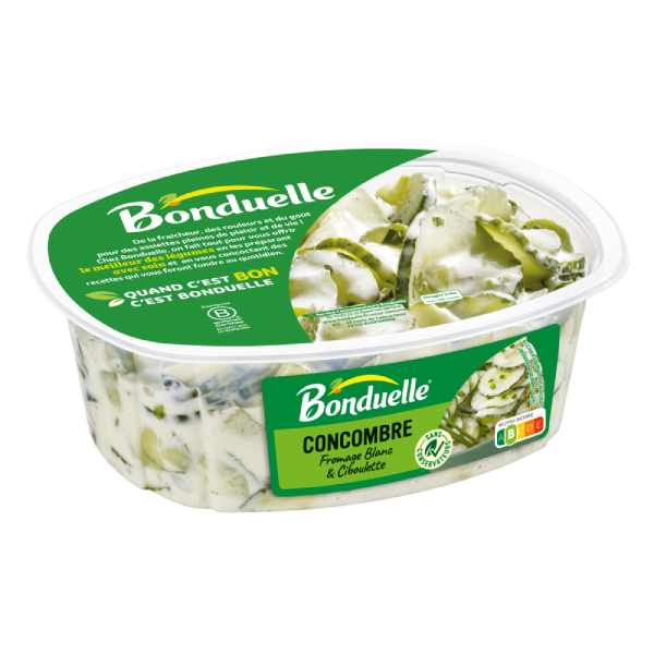 Concombre Fromage blanc & ciboulette 320g