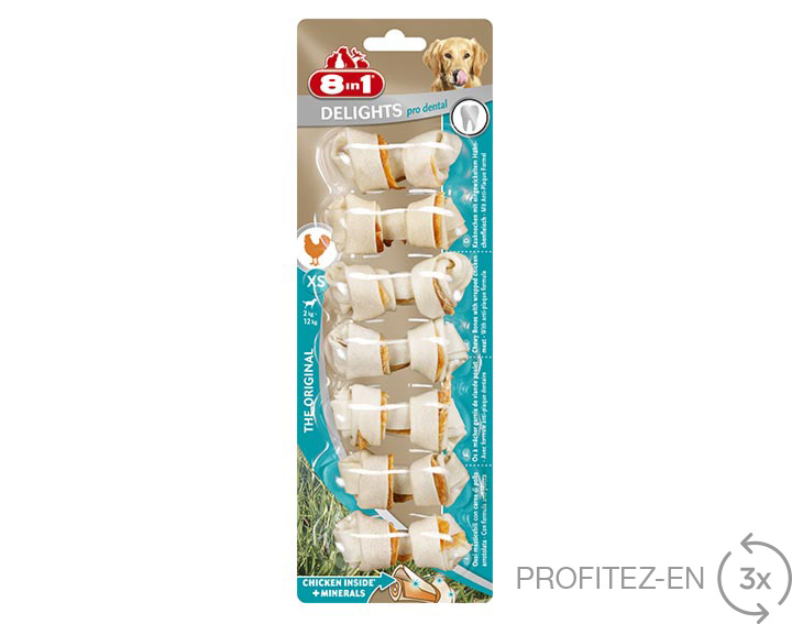 8in1 Delights pro dental XS x7