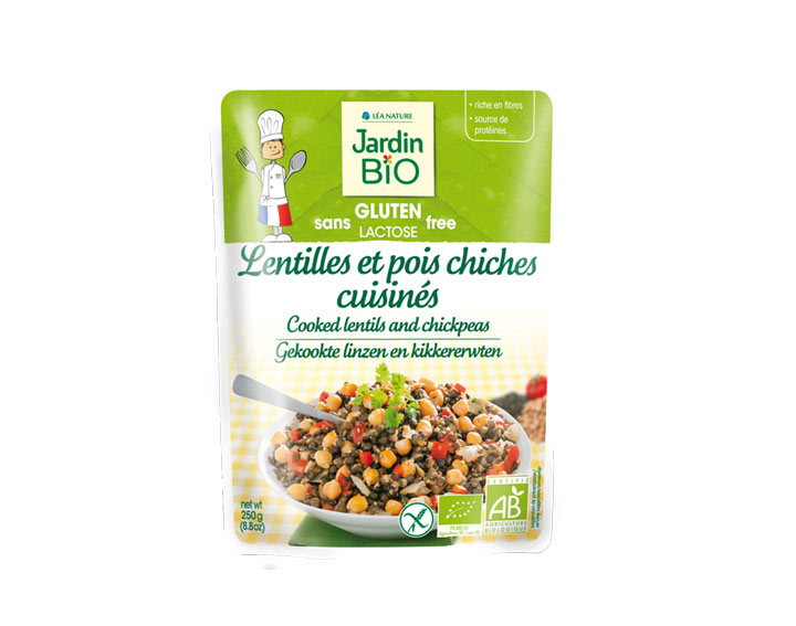 Lentilles pois chiches