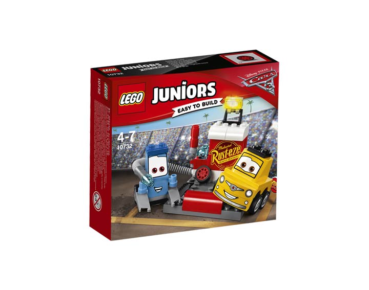 L'arrêt au stand de Guido et Luigi