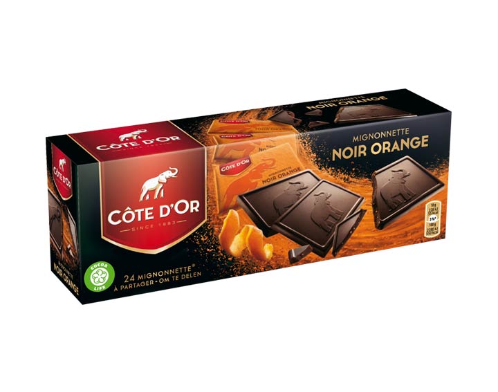 Côte d’Or Mignonnette Noir Orange 240g