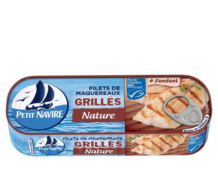 Filets de Maquereaux Grillés Nature