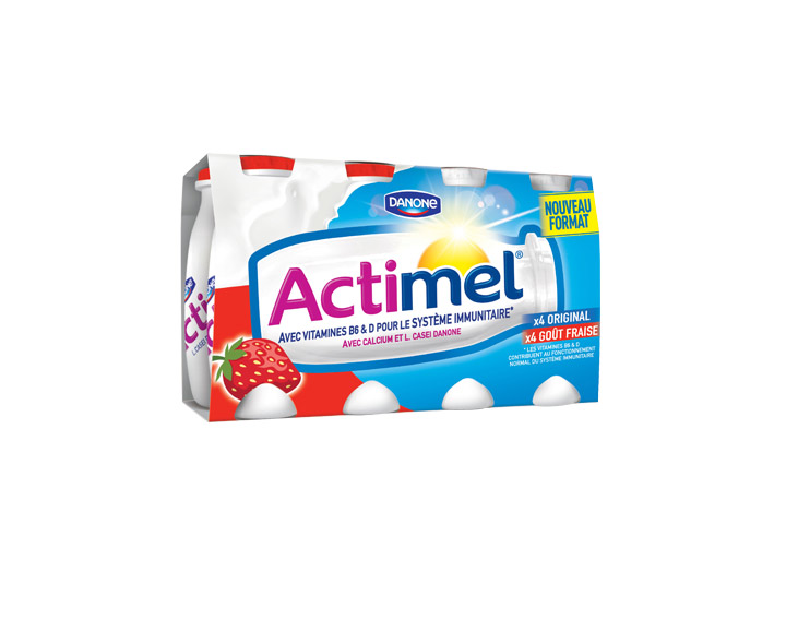 Original et Goût Fraise 8x100g