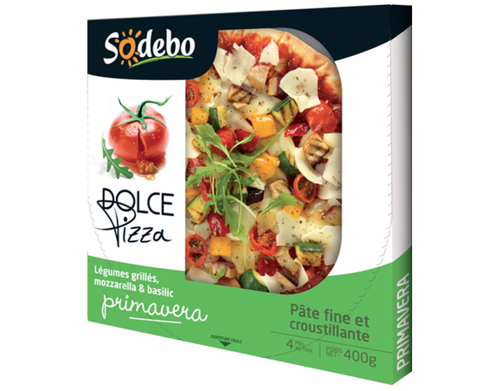 NOUVEAU :
Légumes grillés, mozzarella & basilic