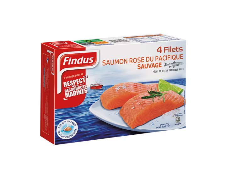 Filets de Saumon Rose du Pacifique Sauvage
