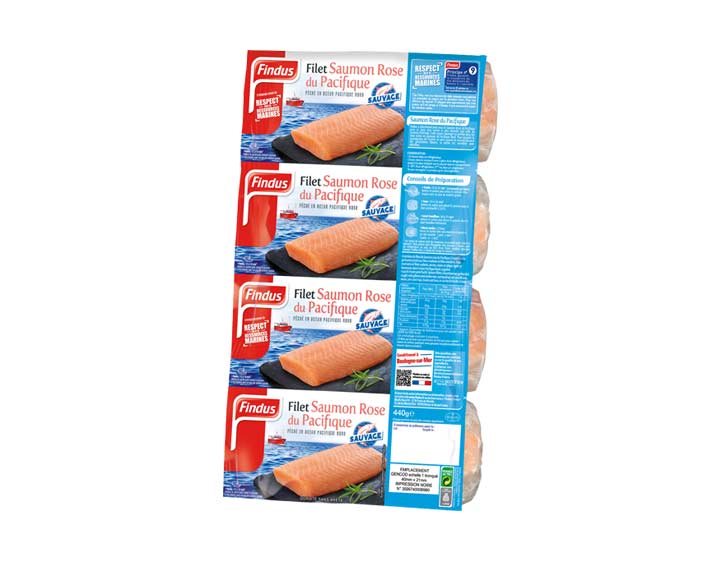 Filets de Saumon Rose du Pacifique Sauvage