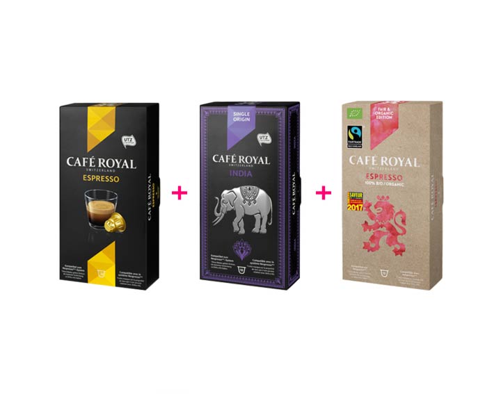 Offre valable sur 3 produits (1 de chaque gamme)