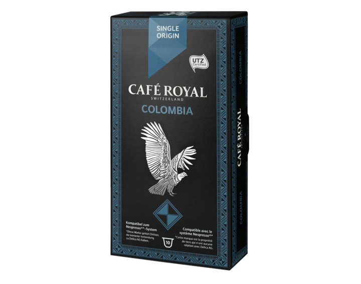 Gamme SINGLE ORIGIN : Colombia