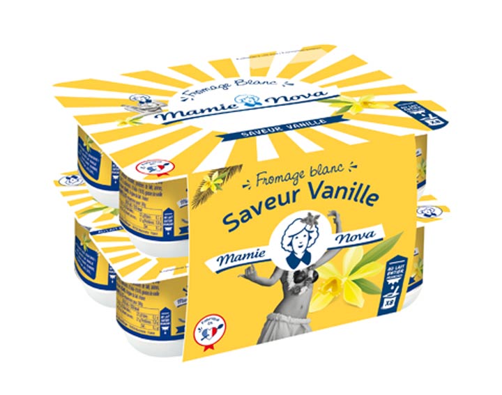 Fromage blanc Saveur Vanille x8