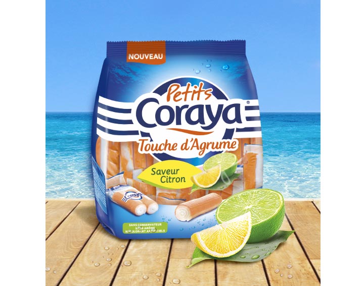 Petits Coraya Touche d'Agrume 
saveur Citron
