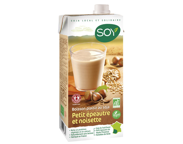 Boisson plaisir soja, Petit épeautre & noisette