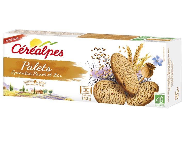 Palets Epeautre, Pavot et Lin