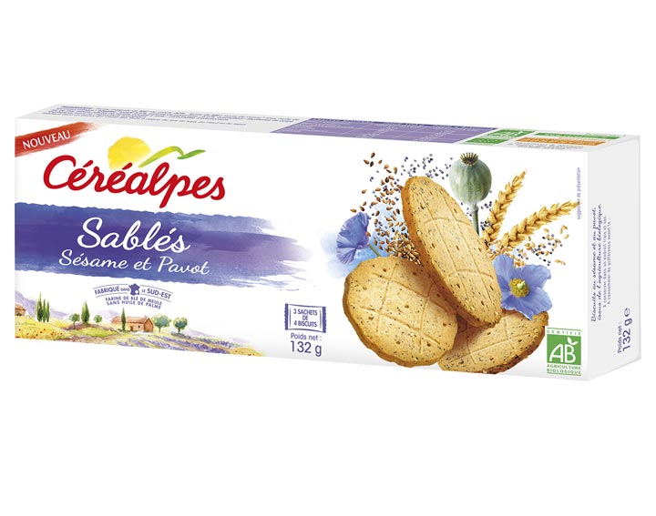 Sablés Sésame et Pavot