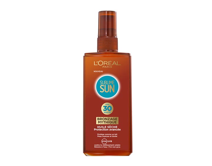 Huile Sèche 30 FPS
Bronzage Mythique