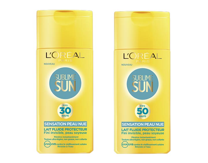 Lait Fluide Protecteur (30 ou 50 FPS)
Sensation Peau Nue