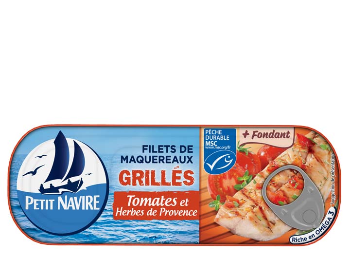 Filets de Maquereaux Tomates & Herbes de Provence MSC