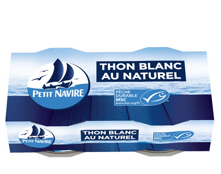 Thon Blanc au Naturel 2x80g MSC