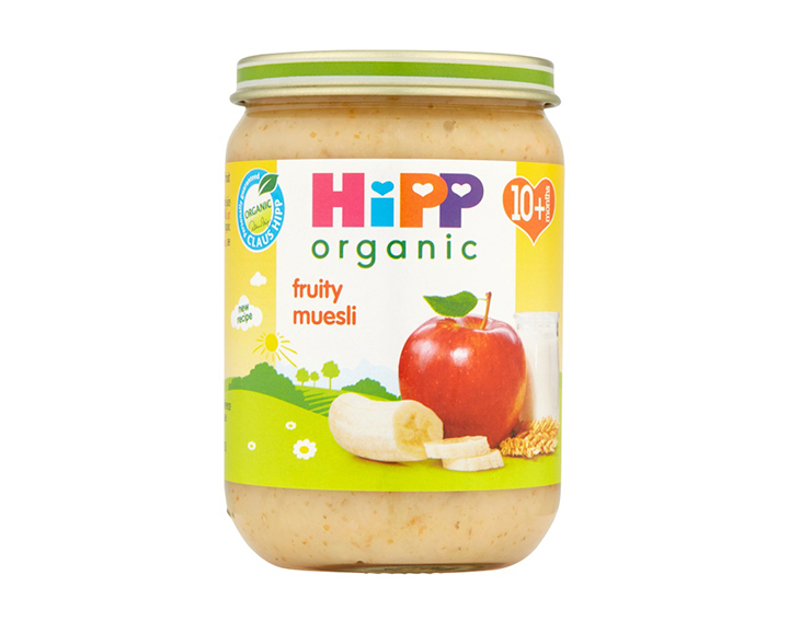 fruity muesli 10m+ 190g