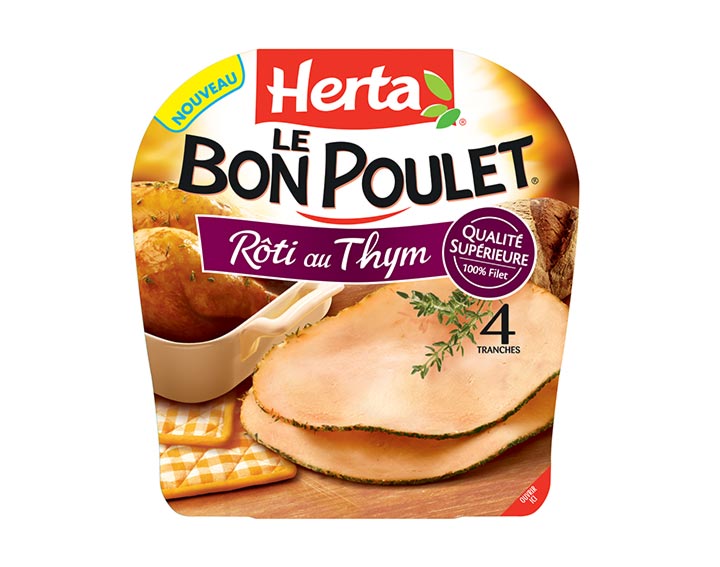 Le Bon Poulet rôti au Thym 