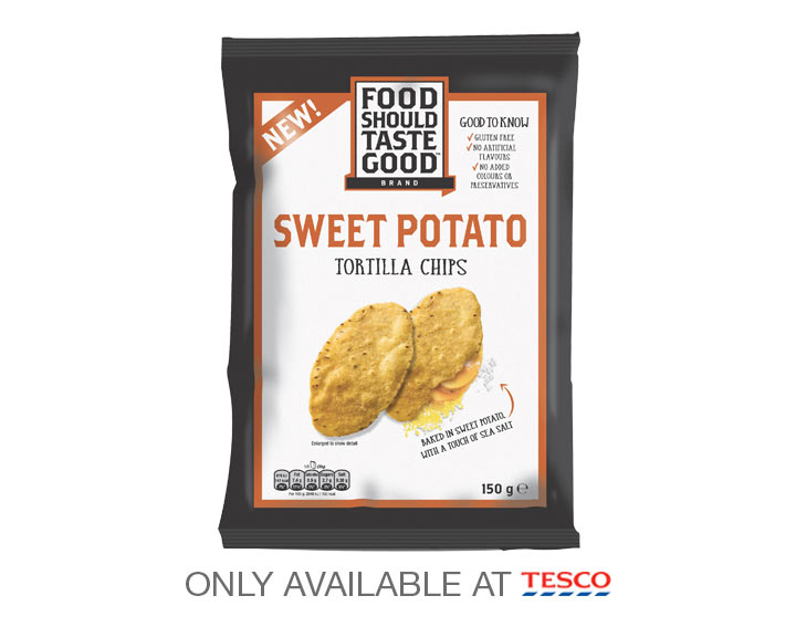 Sweet Potato Tortilla Chips 150g