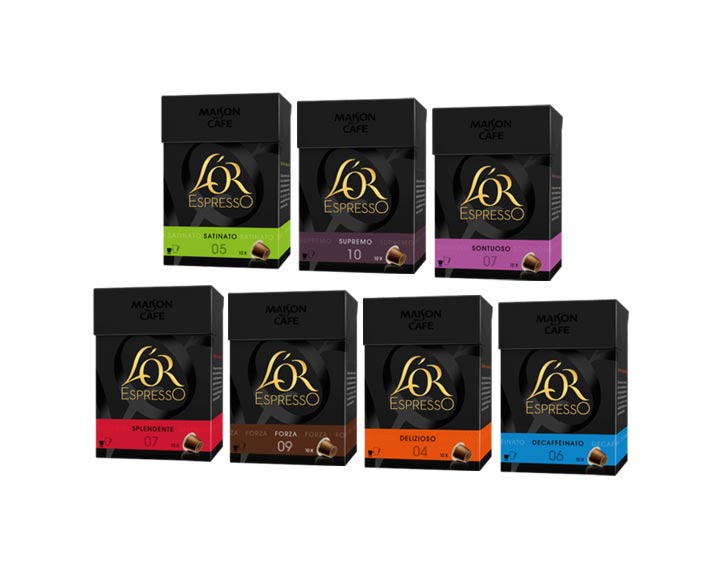 L’OR EspressO 
Collection GRANDS CLASSIQUES