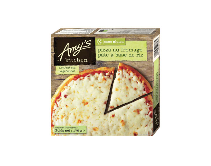 Pizza fromage sans gluten