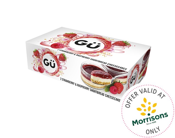 Strawberry Shortbread Cheesecakes 2x79g