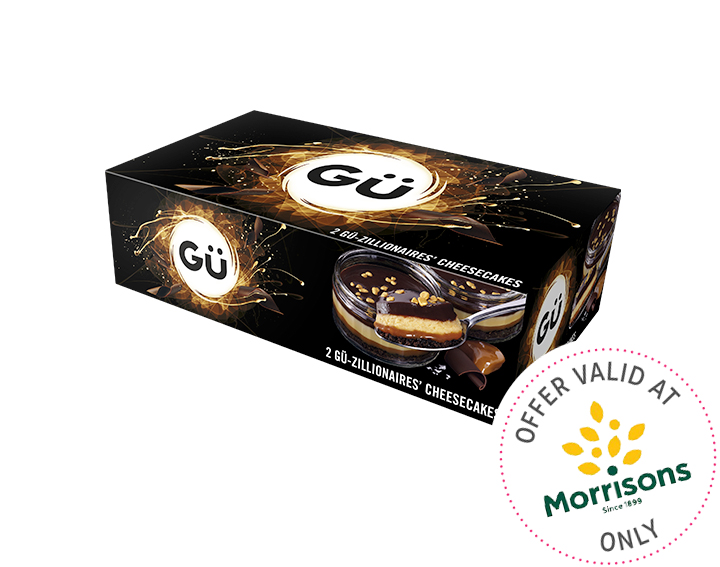 Gü-zillionaires' Cheesecakes 2x83.5g