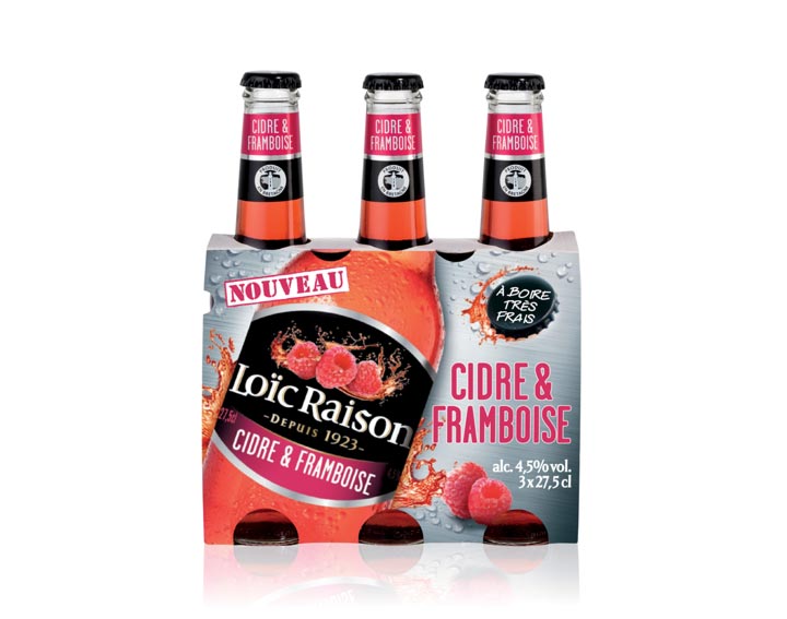 Cidre & Framboise 3x27,5cl