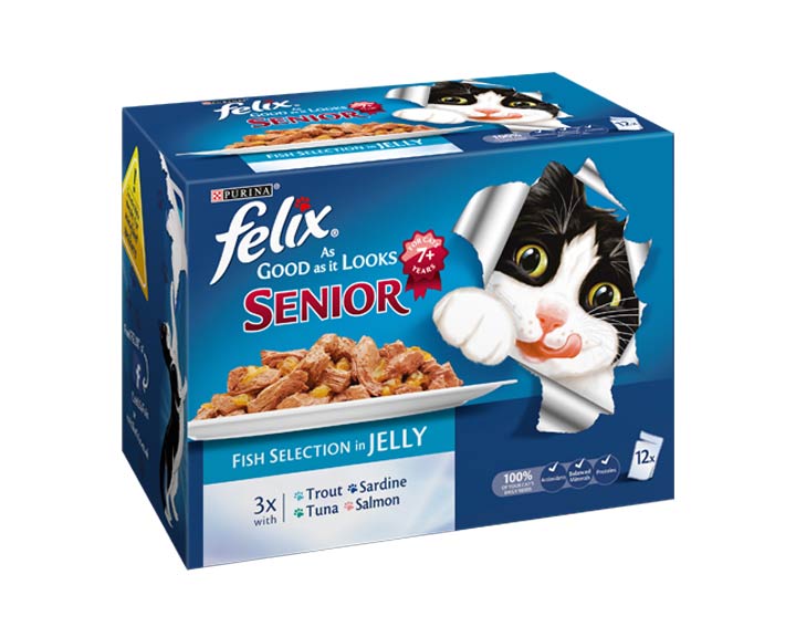 Senior Fish Selection 12x100g