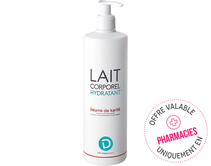 Lait Corporel Hydratant D LES ESSENTIELS
