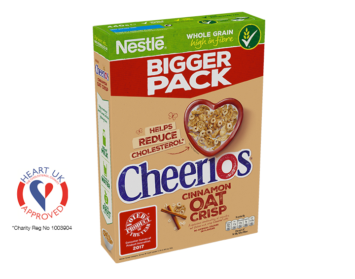 Cinnamon Oat Crisp 440g box