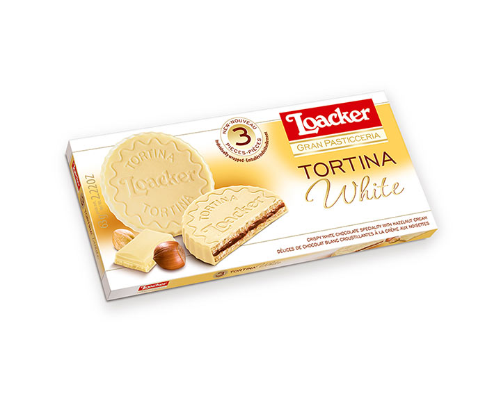 Loacker Tortina White 63g