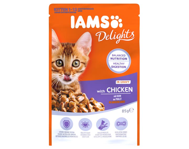 Chaton Poulet en sauce