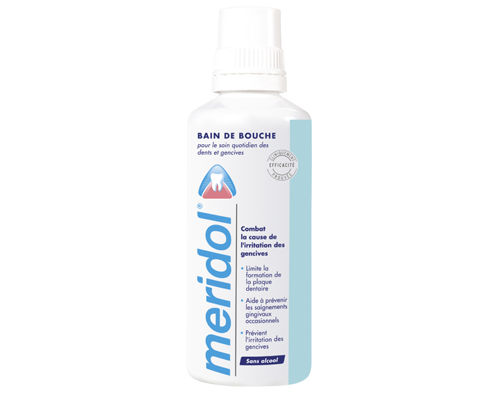 Bain de bouche meridol® Protection gencives