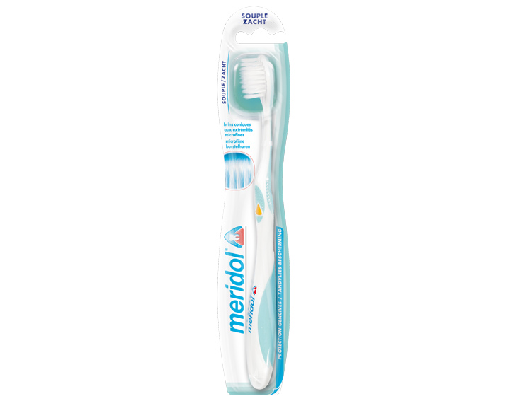 Brosse à dents meridol® Protection gencives Souple