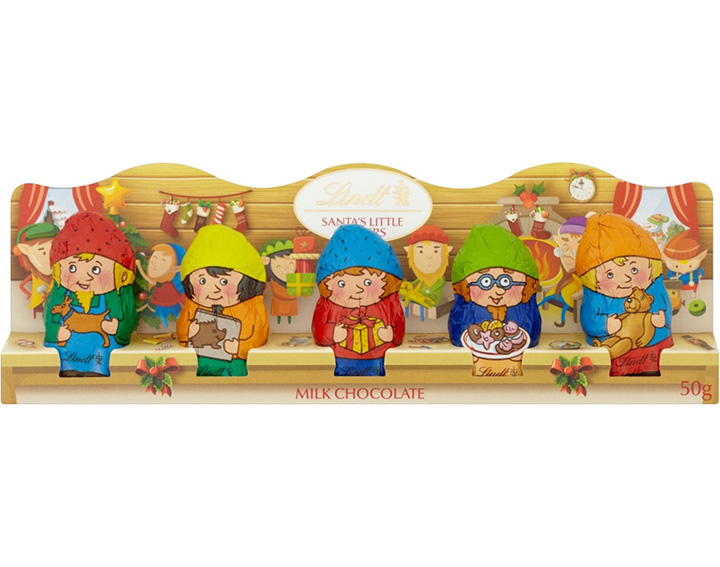 Lindt Santa's Little Helpers 5x10g