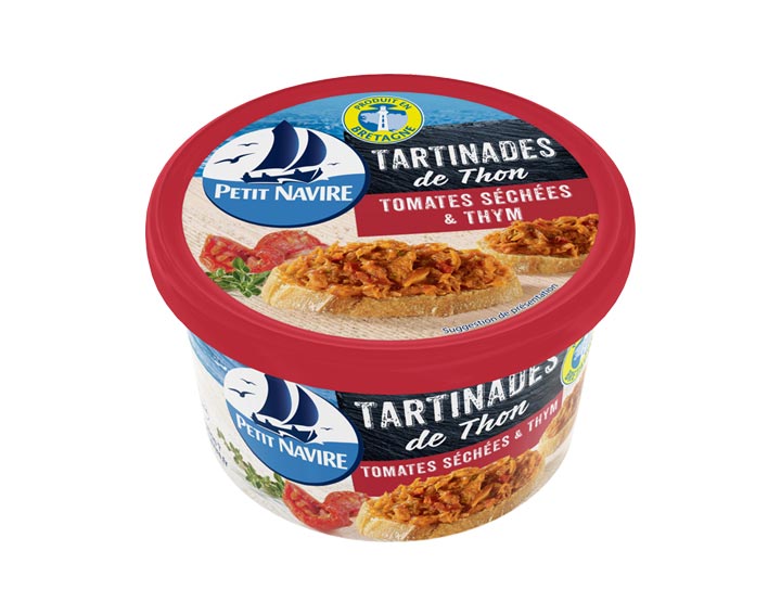 Tartinades de Thon Tomates Séchées & Thym