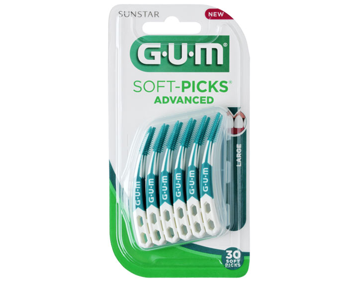 NOUVEAU GUM® Soft Picks® Advanced Large