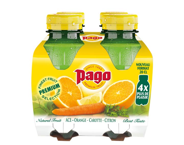 ACE - Orange Carotte Citron 4x20cl