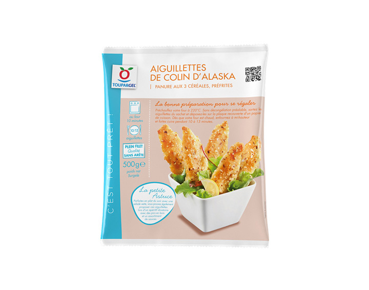 Aiguillettes de colin d'Alaska