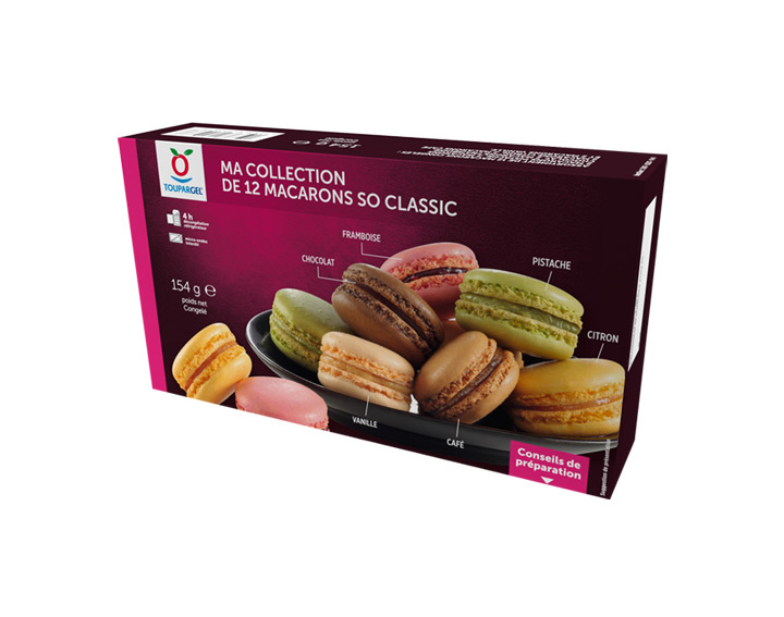 Ma collection de 12 macarons so classic